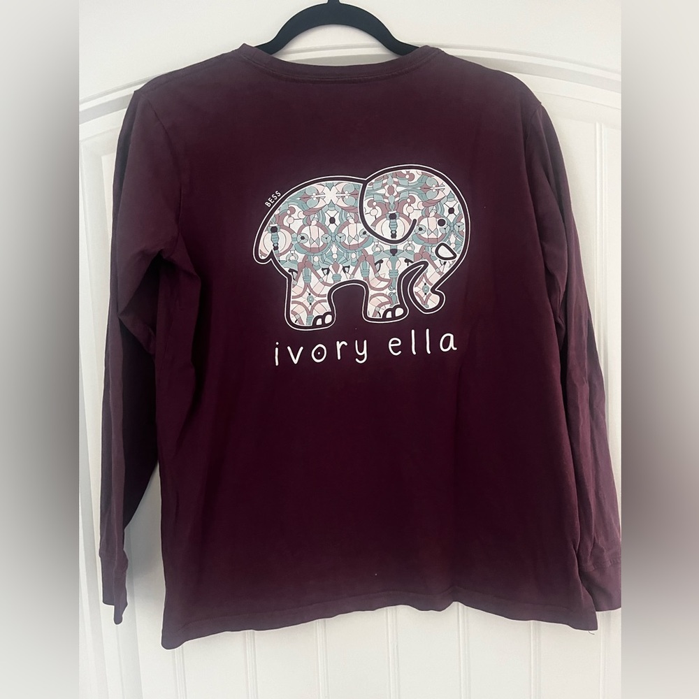 Ivory Ella long sleeve tee